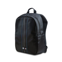 BMW Carbon Blue Stripes - Backpack for 16" laptop (black) (2)