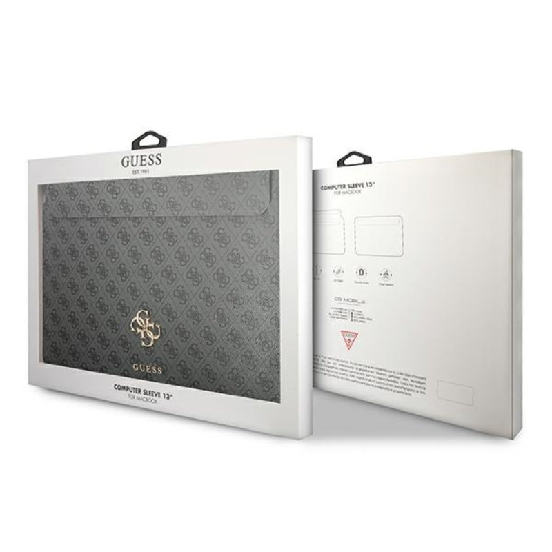 Guess 4G Big Metal Logo Computer Sleeve - sleeve for 13" laptop (black) (5)