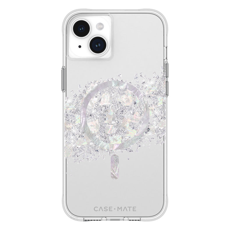 Case-Mate Karat MagSafe - iPhone 15 Plus Case with Pearl (A Touch of Pearl)