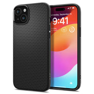 Spigen Liquid Air - case for iPhone 15 (matte black)