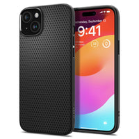 Spigen Liquid Air - case for iPhone 15 (matte black)