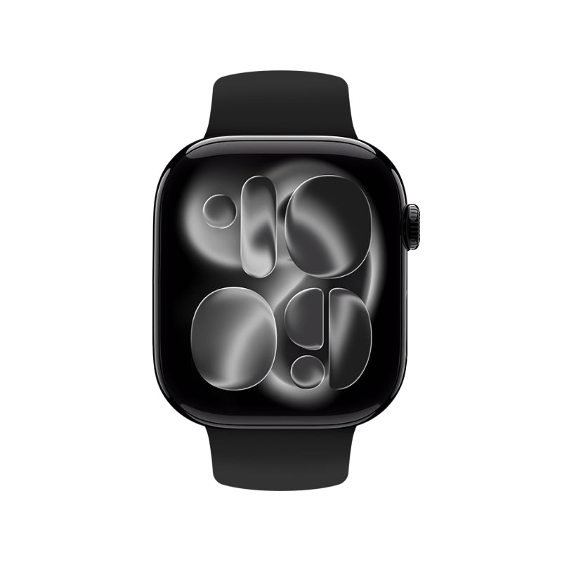 Crong Liquid Strap - Apple Watch 38/40/41/42 mm (black) (2)