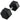 Dumbbell, 17.5 kg dumbbell, weight, anti-slip grip, black + silver