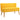 Two-seater sofa, elegant Scandi design, solid wood frame, up to 150 kg, 117 x 56.5 x 77 cm, yellow