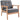 Single sofa lounge chair upholstered chair with armrests wooden frame linen grey 64.5 x 70 x 74 cm