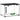 Reptile Terrarium Feeding Box Glass Terrarium for Amphibians and Arachnids with Thermometer Reptile Breeding Box