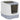 Cat litter box with lid, top entry, scoop, pull-out tray, for cats up to 4.5 kg, 40.5x52.5x42.5 cm, grey