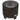 Fire bowl fire pit fire barrel, weather-resistant, 45 x 45 x 42 cm, black + bronze