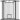 106 cm high pet gate with adjustable width, integrated cat door, for stairs and door frames, black
