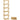 Shoe rack, foldable 6-tier bamboo shoe stand, for max. 9 pairs of shoes, 30 x 29 x 108 cm, natural