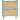 Shoe cabinet with 2 tilt-out compartments and adjustable shelves, light green