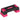 Height-adjustable fitness aerobic stepper with 3 levels (12/17.5/22.5 cm), anti-slip mat, black + pink