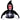 Inflatable Halloween decoration, Grim Reaper, LED lights, blower, cable