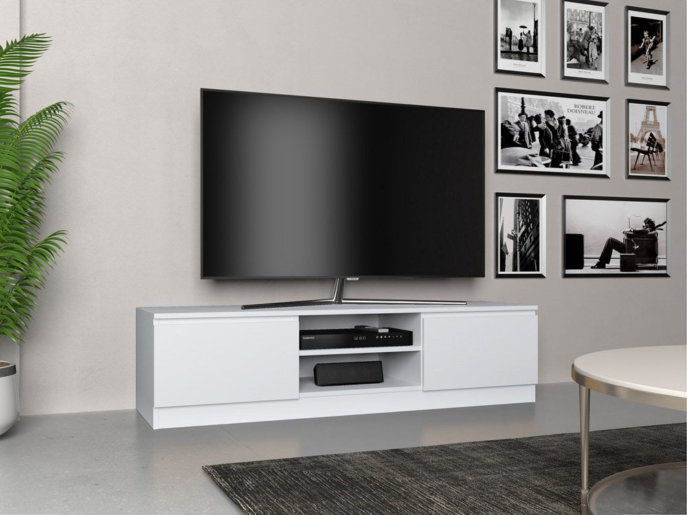 TV-Schrank Malwa 140 WEISS – Produktabbildung 4