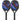 Pickleball Paddle Set with 2 Paddles, Carbon Fiber Surface, Non-Slip Grip, and Bag for Indoor & Outdoor
