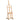Easel, artist easel, height-adjustable, 4 castors, natural + black