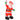 Inflatable Christmas decoration, 2.4 m Santa Claus with LED lighting, candy cane for indoor and outdoor use