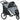 Dog stroller, foldable, collapsible, cushion, steel frame, grey/black