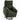 Lift chair with massage and heat, electric recliner made of teddy fleece for seniors, dark green