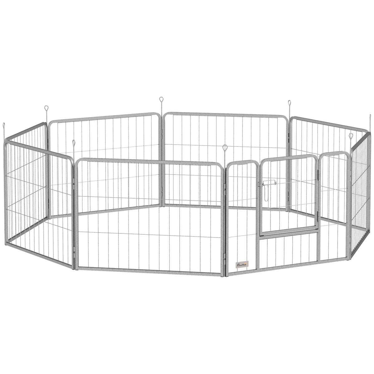 Pet enclosure, dog fence, pet playground, flexibly adjustable, stainless steel