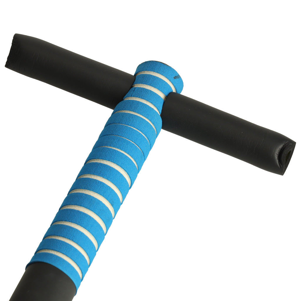 IKONKA Verstellbare Pogo-Sprungstange blau