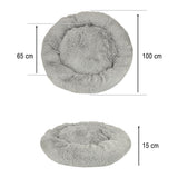 IKONKA Hundebett Katzenbett Laufstall 100cm hellgrau – Produktabbildung 7