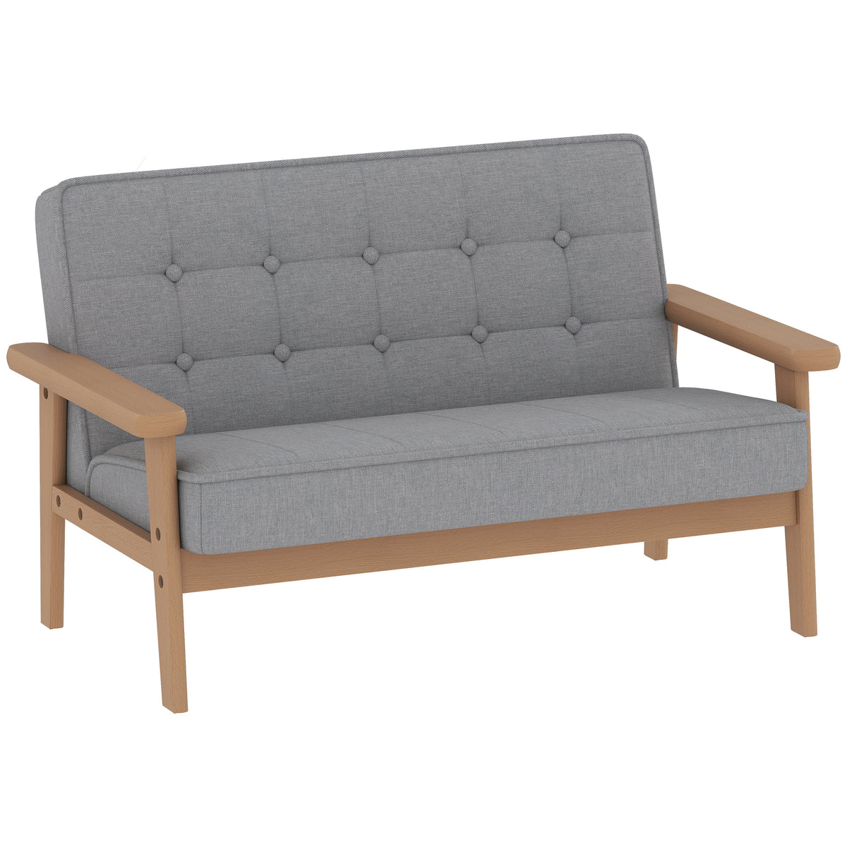 Children's armchair, children's sofa with wooden frame, velvet look, upholstered, for children aged 3-8 years