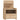 Side table, nightstand with storage, chipboard, tilt-proof, modern, natural wood