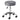 Salon chair with wheels, rolling stool, height-adjustable, swivel, salon stool, velvet-touch, foam, chrome base