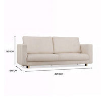 SOFA LINA BEIGE – Produktabbildung 4