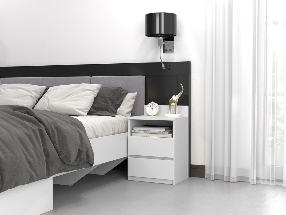 Nachttisch Malwa M1 WEISS – Produktabbildung 8