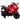 Electric motorcycle for children, horn, headlights, music function, 2.5 km/h, red