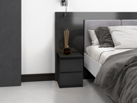Nachttisch Malwa M2 SCHWARZ – Produktabbildung 3