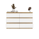 Kommode Malwa M6 120 EICHE ARTISAN WEISS – Produktabbildung 10