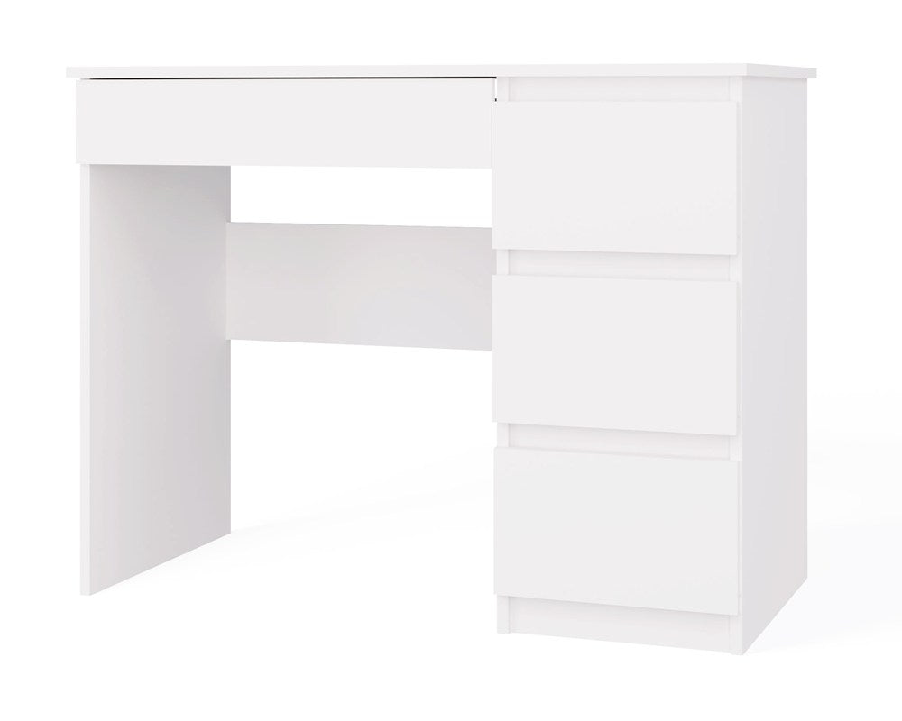Schreibtisch Mijas RECHTS WEISS