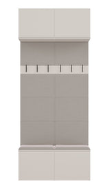 Garderobe Doppel-Kleiderpaneel HAGA II 2W KASCHMIR BEIGE – Produktabbildung 7