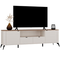 TV-Schrank CORDOBA 2D2S Kaschmir Beige Eiche Castello 2 Schubladen