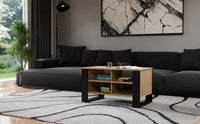 Tisch Modern 4P EICHE ARTISAN SCHWARZ – Produktabbildung 4