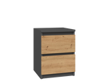 Nachttisch Malwa M2 ANTHRAZIT ARTISAN