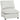 Accent Chair, Modern Leathaire Chair with Wide and Deep Seat, Thick Cushioning, Easy Assembly, Gray