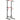 Height-adjustable power tower dip station with pull-up bar, suction cups home gym station