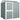 Metal Storage Shed 3.5 m², Tall Lockable Garden Shed with Gable Roof, Air Vents, and Gloves, 209 x 177 x 236 cm