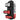 Kick pads for Muay Thai, kickboxing, synthetic leather cover, 0.4 kg, 38x20x18 cm, black/red/white