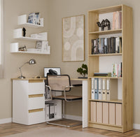 Schreibtisch NICEA LINKS ARTISAN WEISS – Produktabbildung 2