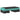 Height-adjustable fitness aerobic stepper with 3 levels (10.5/15.5/20.5 cm), anti-slip green