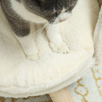 Pet bed for dogs and cats, soft & washable cushion, protective rim, 40.5 x 40.5 x 33 cm (8)