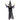 183cm Halloween Decoration Hanging Halloween Witch with LED Lights, Sound Function, Adjustable Arms, Mouth