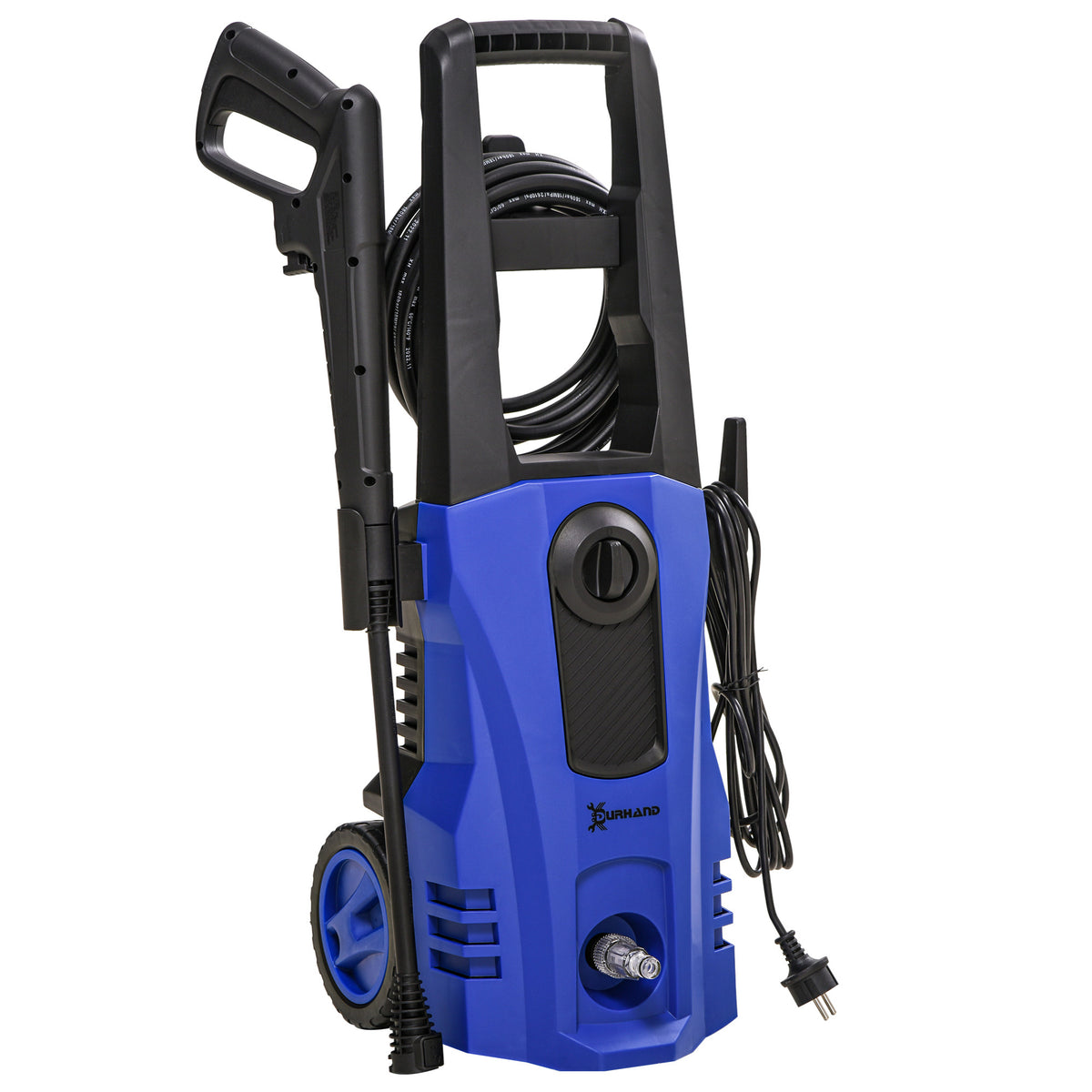 High-pressure cleaner, 5-piece accessory set, adjustable spray nozzle, 150 bar pressure, 1800 W, max. 420 l/h