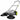 Manual sweeper with 68 cm sweeping width, 2600 m²/h, 24 L debris container, height-adjustable foldable handle