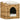 Cat cave made of water hyacinth grass, 2 lying areas, 2 washable cushions, natural + white